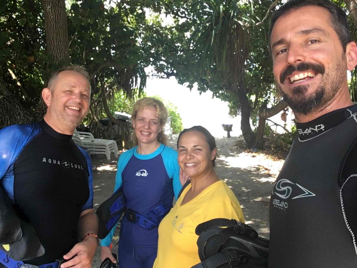 Members of the Coral Doctors team